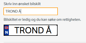 Personlig kjennemerke